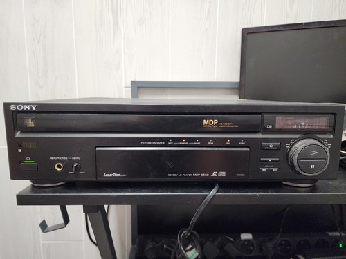 Sony laser disc player - laser, mdp-650