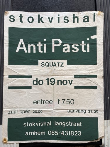 Sex pistols anti pasti poster - sex, pistols,anti