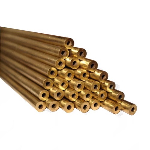 Brass tube pipe - brass, length