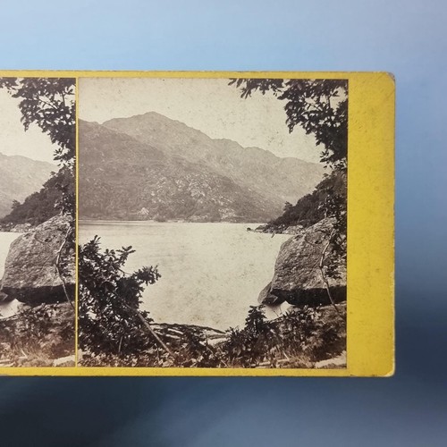 Inversnaid scotland stereoview - scotland,