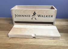 Wooden Johnnie Walker Garnish