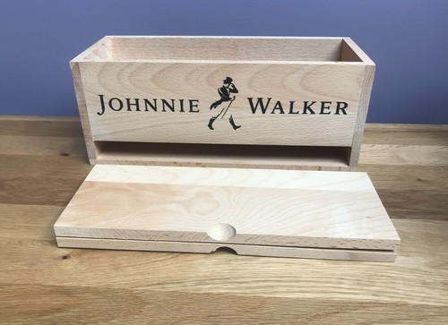 Wooden johnnie walker - walker, garnish