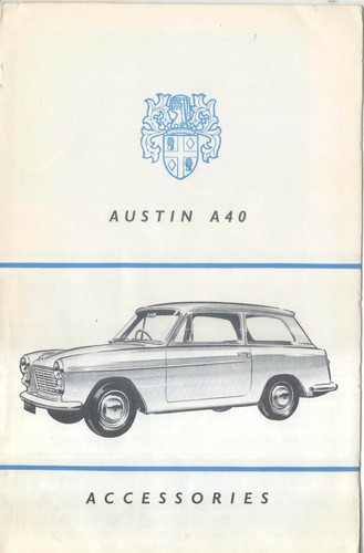 Austin a40 accessories - a40,