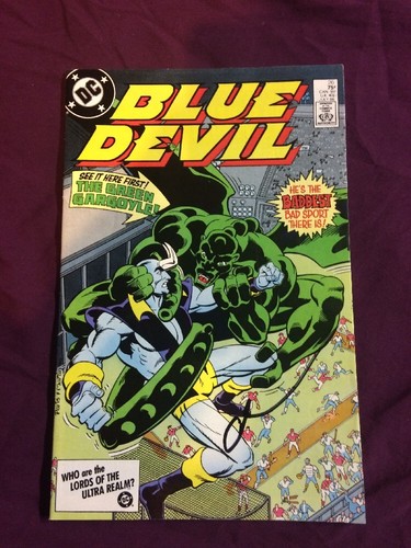 Blue devil signed by - signed,