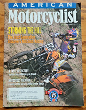 American Motorcyclist Magazine November 1999 Hillclimb Racing Polaris Motorcycle