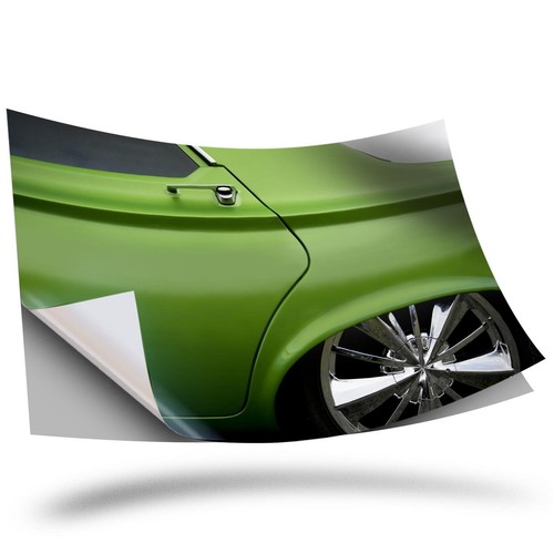 Vinyl sticker green - x, a3