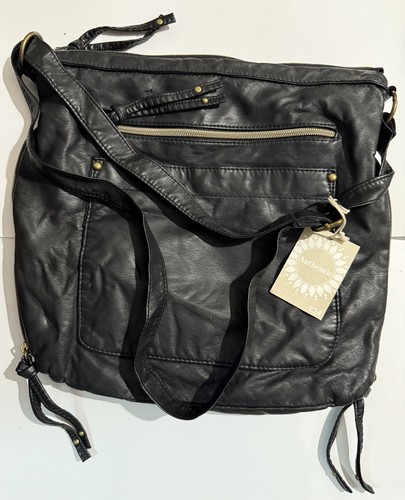 Bhs authentic black faux soft - black,