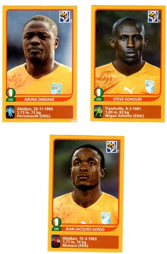 Panini world cup 2010 south - panini,