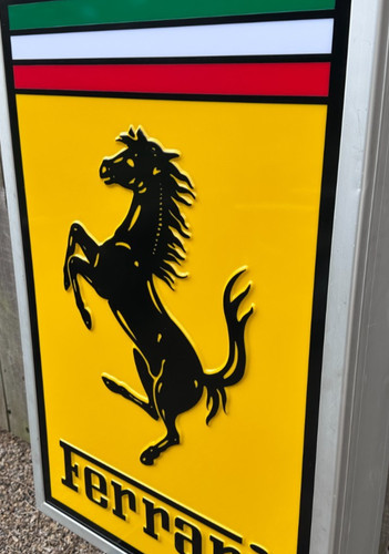 Very rare ferrari illuminated - very,