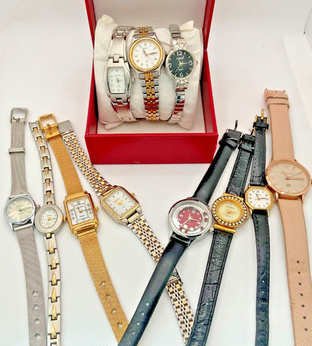 Wristwatches all new batts - all,