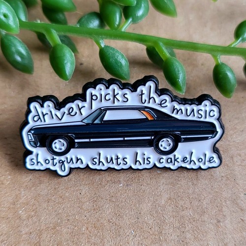 Supernatural enamel pin - enamel, badge
