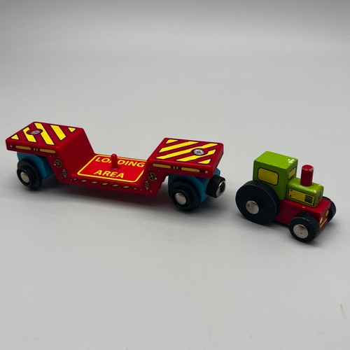 Bigjigs rail tractor low - bigjigs,