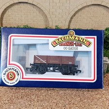 BACHMANN OO GAUGE  33-077   5 PLANK CHINA CLAY WAGON  BR BROWN   FREE POST