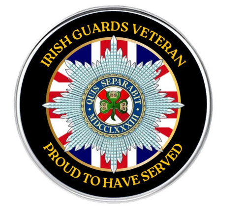 Irish guards veteran proud - veteran, to