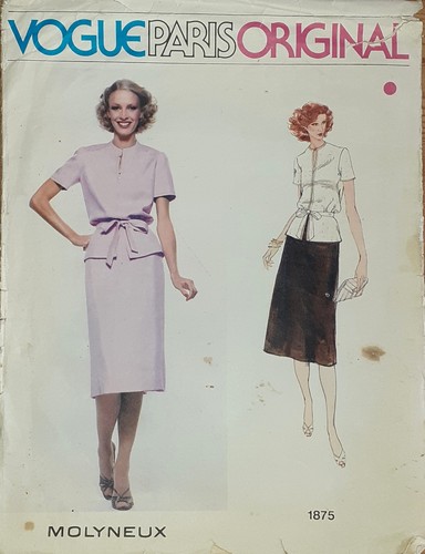 Vogue sewing patterns size - vogue,