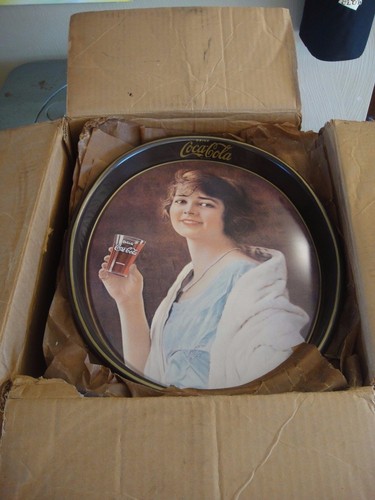 Coca cola 1973 metal serving - 1973,