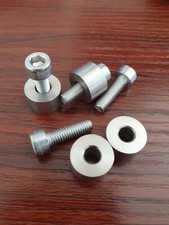 FRONT MUDGUARD RAISERS STAINLESS STEEL SPACERS FOR GASGAS SHERCO BETA EVO 