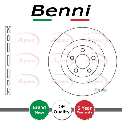 Brake disc front benni fits - front,