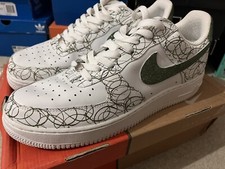 Nike Air force 1 - Custom- OG Boxed- UK9 - Rare- Worn Once - Christmas Bling