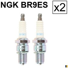 2 spark plugs NGK BR9ES for
