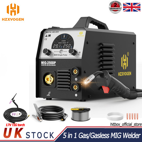 5in1 pulse mig welder 250amp - pulse,