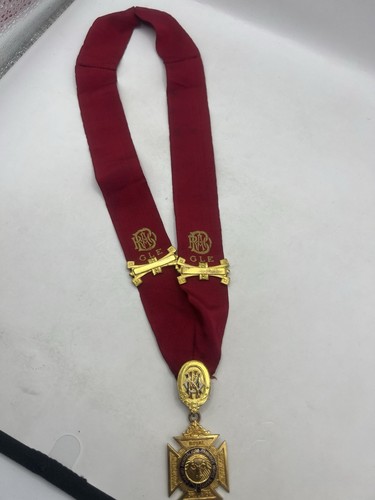 Raob gle medal sash - medal, collar