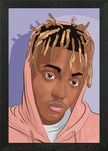 Juice wrld framed wall - framed, art