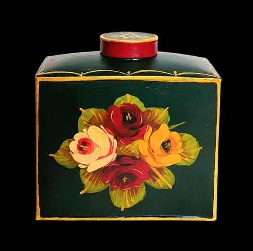 Vintage hand painted - vintage, toleware