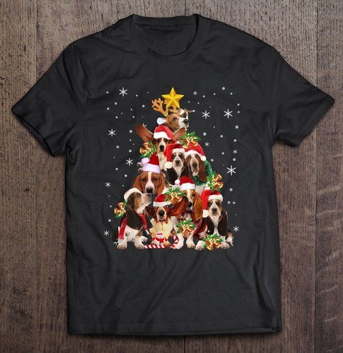 Basset hound christmas holiday - basset,