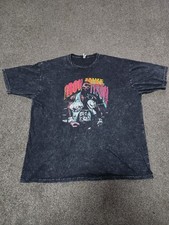 Vintage Zuni Iron Mike Tyson T-shirt Stonewash black Men’s 2 XL