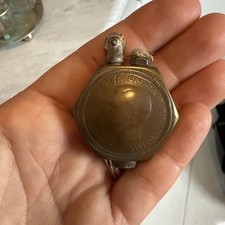 WW2 George 6th Trench Art Coined Petrol Lighter