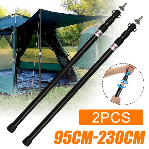 Telescopic tarp tent - telescopic, poles