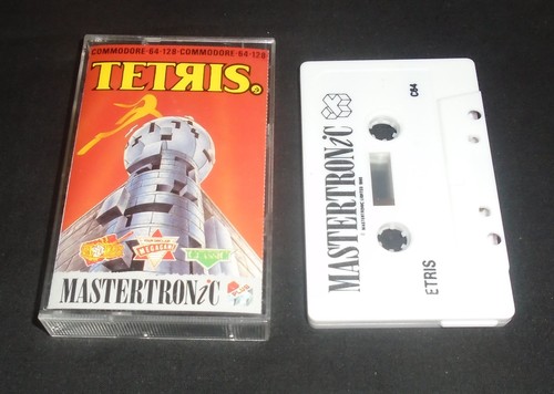 Tetris commodore cassette - tetris,