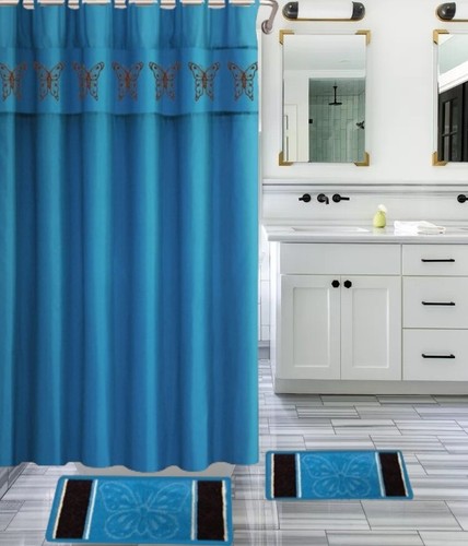 New 15pc set bathroom rug - 15pc,