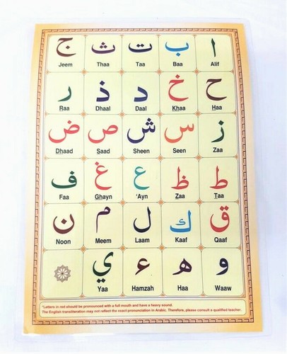 Alif laminated arabic - ba,