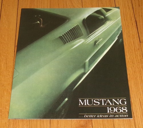 1968 ford mustang sales - ford,