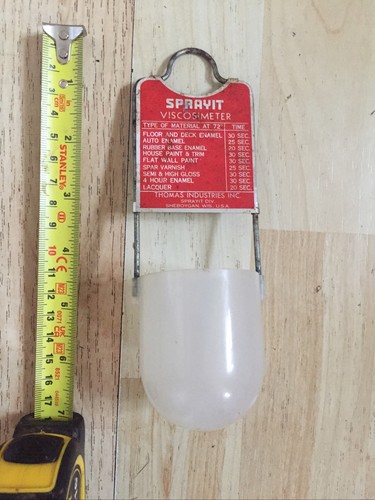 Vintage sprayit viscosimeter - vintage,