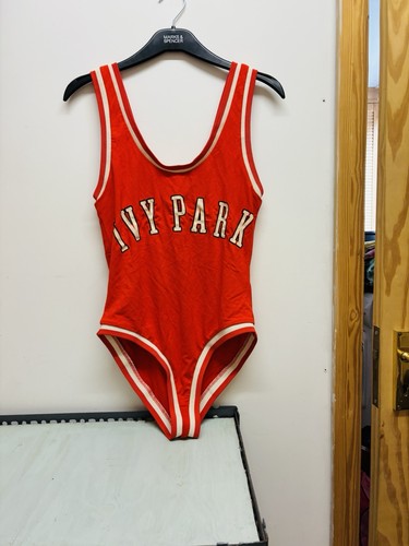 Ivy park red - white, bodysuit