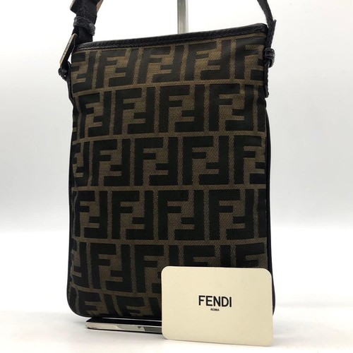 Fendi zucca sacoche shoulder - zucca,