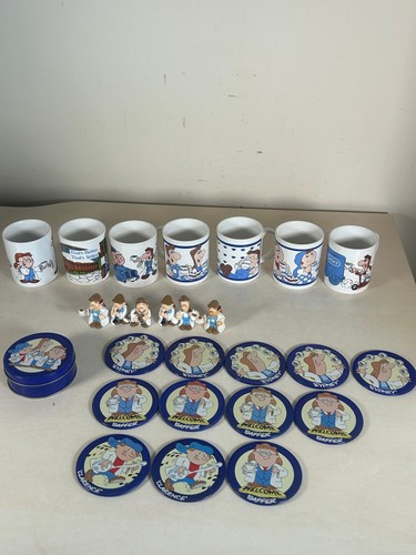 Tetley tea folk - folk, vintage