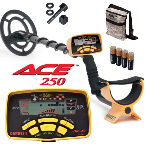 Garrett ace 250 metal - metal, detector