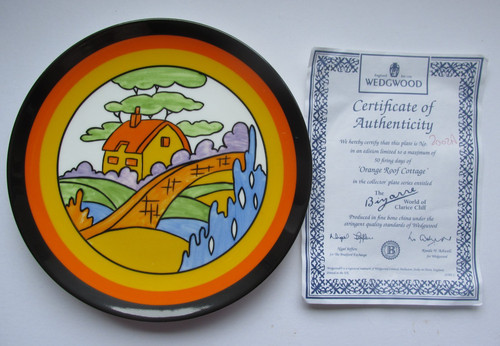 Wedgwood clarice cliff orange - clarice,