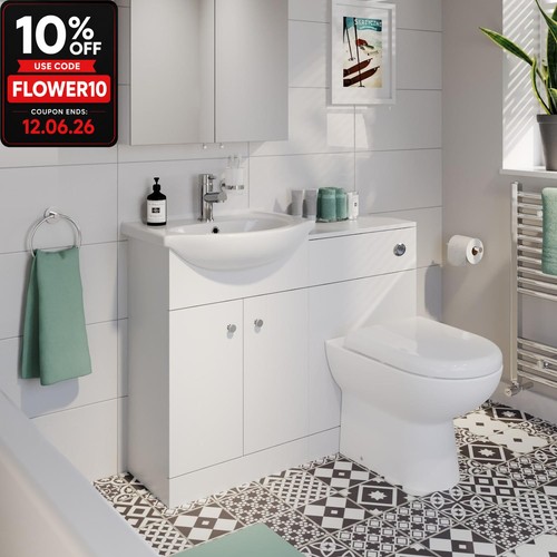 Toilet vanity unit - toilet, &