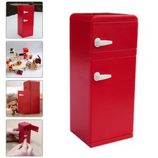  Mini Freezers Miniature Fridge Toy Refrigerator Retro for Dollhouse