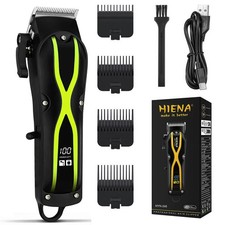 Professional Cordless Hair Clippers Trimmer Kit Men Cutting Machine Barber Salon