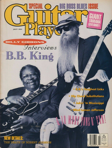 Guitar player magazine july - guitar,