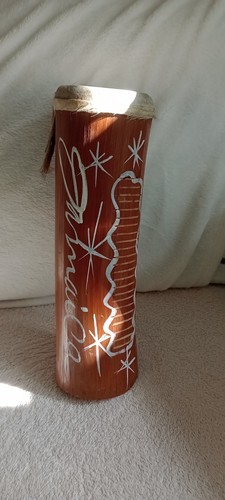 Drum pre owned decorated - ,