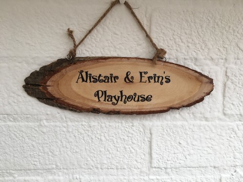 Personalised wooden sign - personalised, name