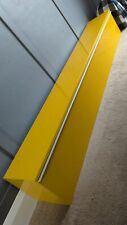 Classic IKEA Besta Burs wall shelf cabinet unit, gloss Mustard, great condition