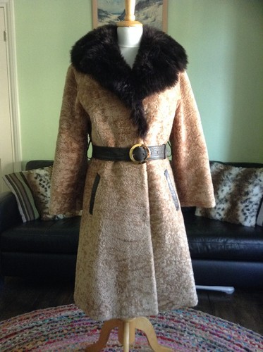 True vintage sheepskin - sheepskin, coat
